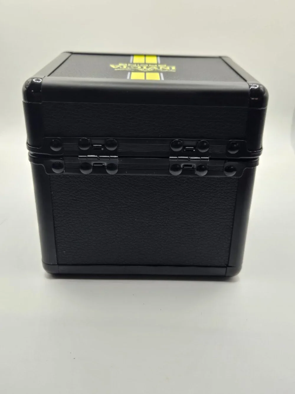 Invicta Racing 1-slot Aluminum Watch Box (IPM645) with Keychain and Lanyard.
